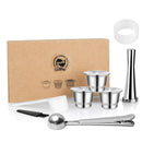 Cápsula Reutilizável para Nespresso kit Icafilas Império das Cápsulas