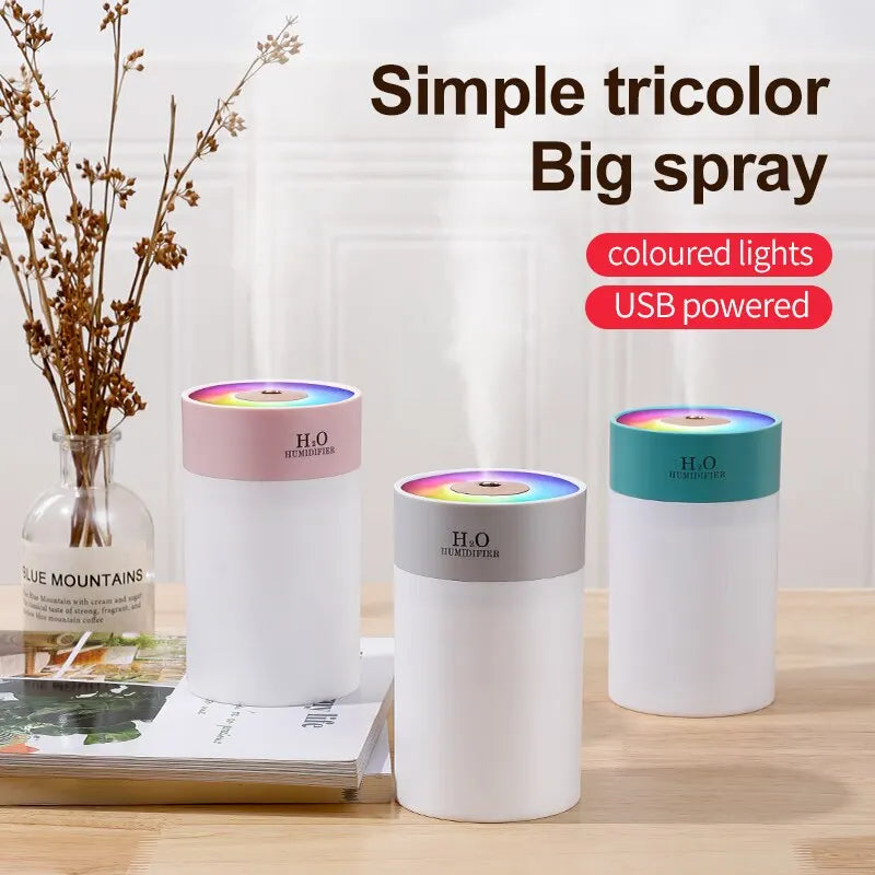 Umidificador de Ar Luminoso - Umidifica e Ilumina